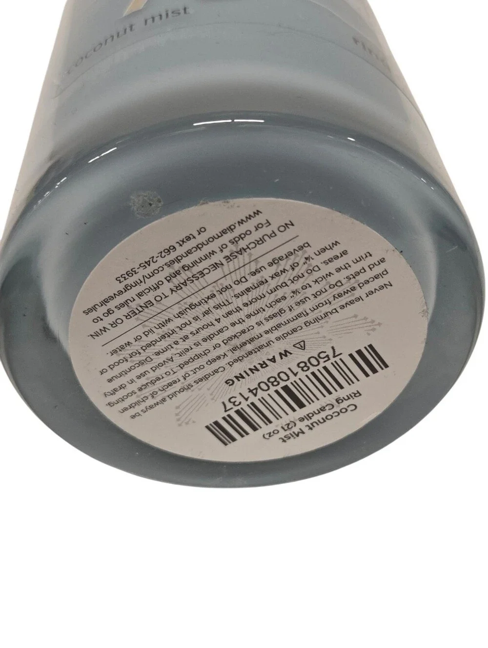 Diamond Candle‎ Coconut Mist Neq